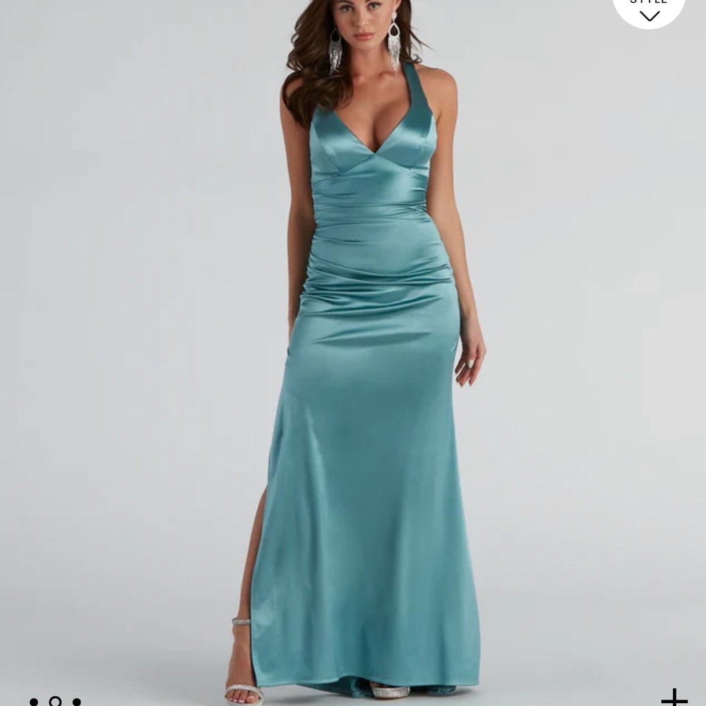 COPY - Sage formal gown